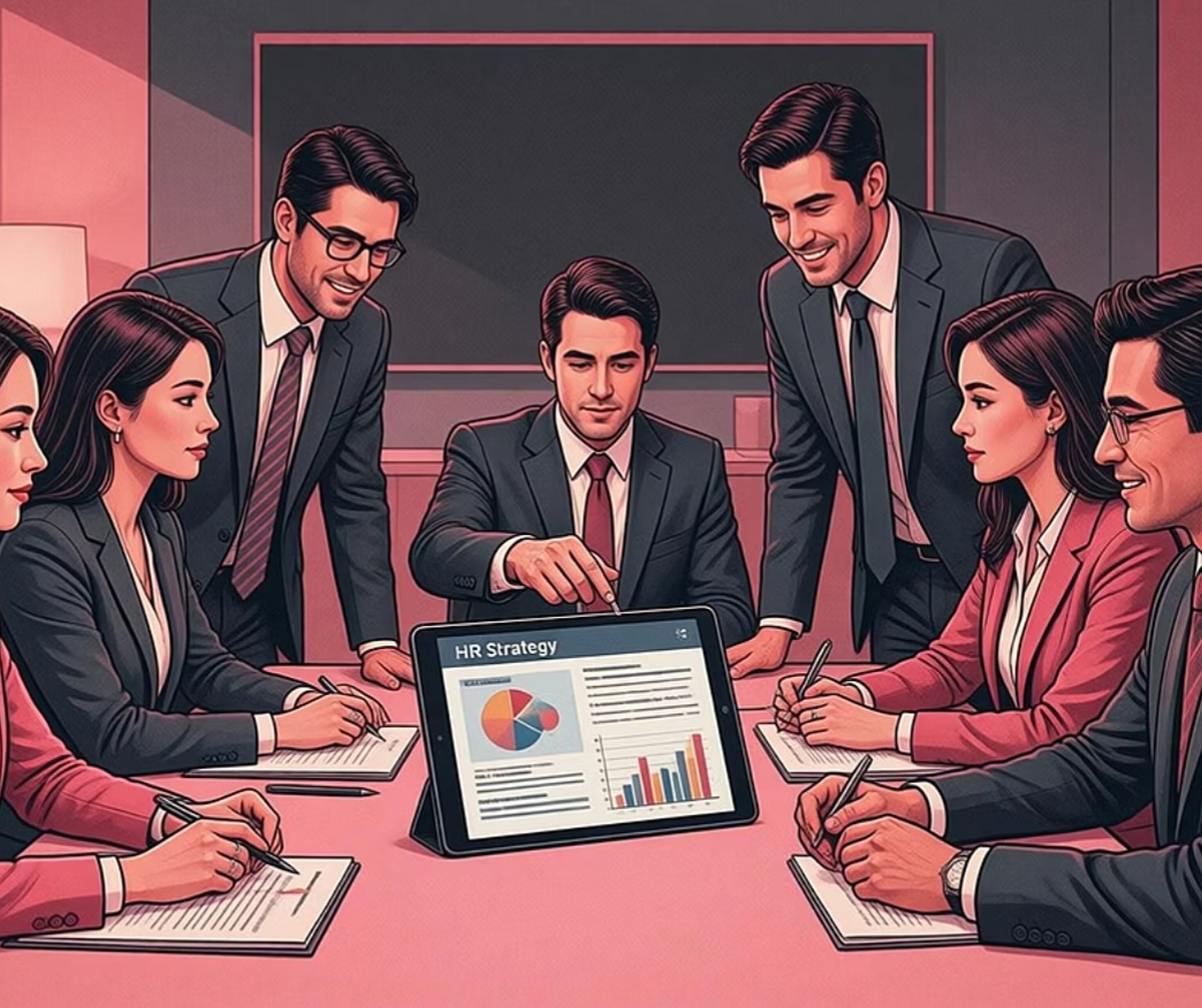 Provista team strategy meeting